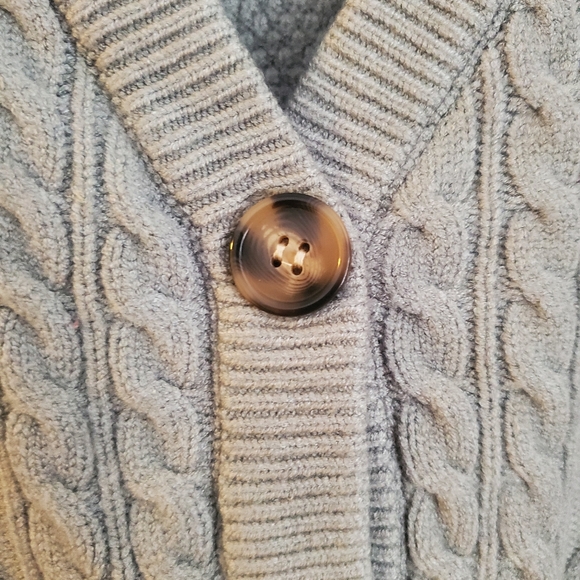 Sincerely Jules Sage Green Knit Sweater Vest Preppy XS - Picture 2 of 6